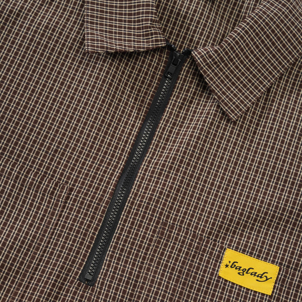 Baglady Workwear Polo Shirt, Brown