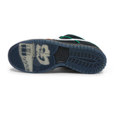 SB Dunk Low Pro x Bronx Girls Skate, Black / Challenge Red