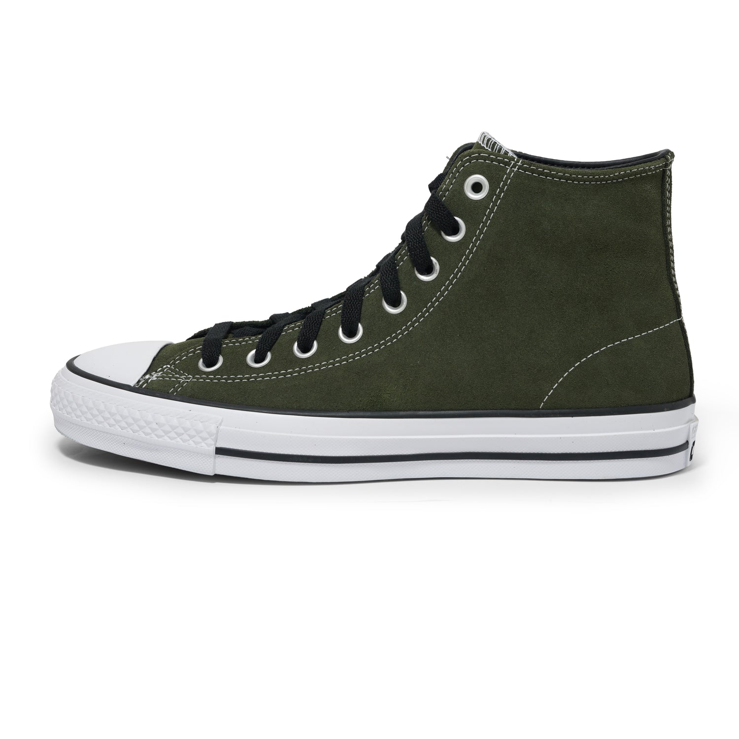 Chuck Taylor All Star Pro Suede, Good Natured Green, Black & White