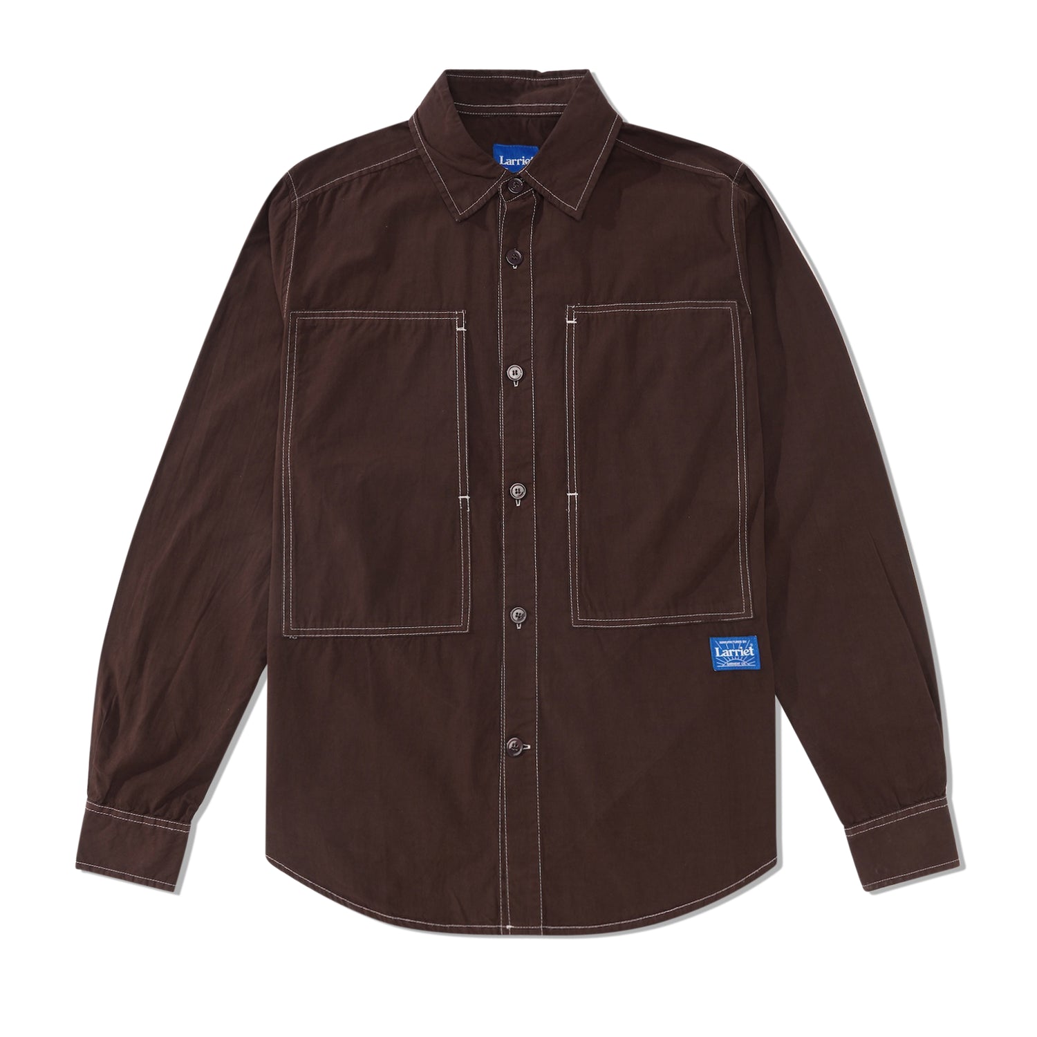 Cliff L/S Shirt, Chocolate