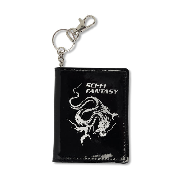Sci-Fi Fantasy Dragon Wallet, Black