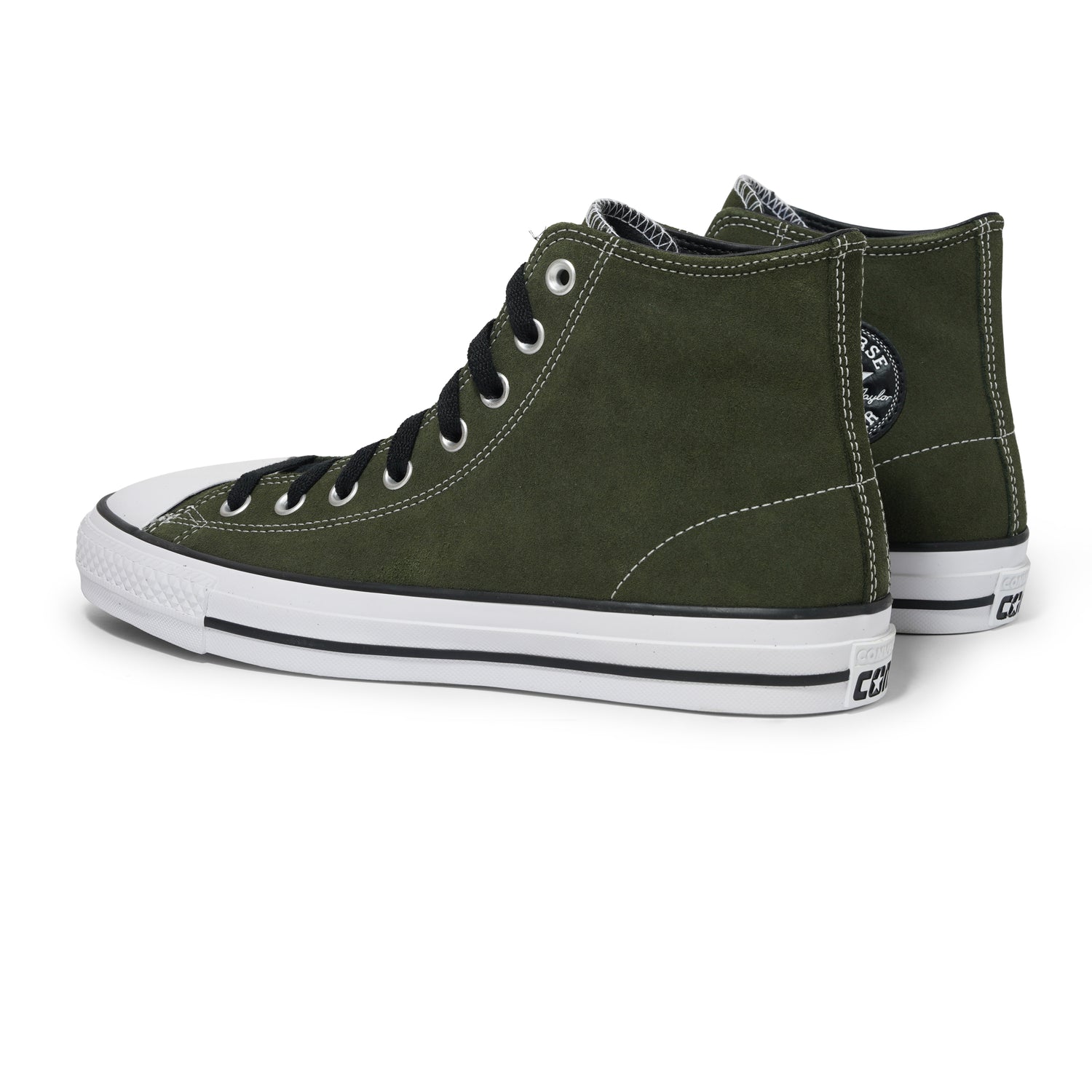 Chuck Taylor All Star Pro Suede, Good Natured Green, Black & White