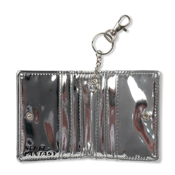 Sci-Fi Fantasy Dragon Wallet, Silver