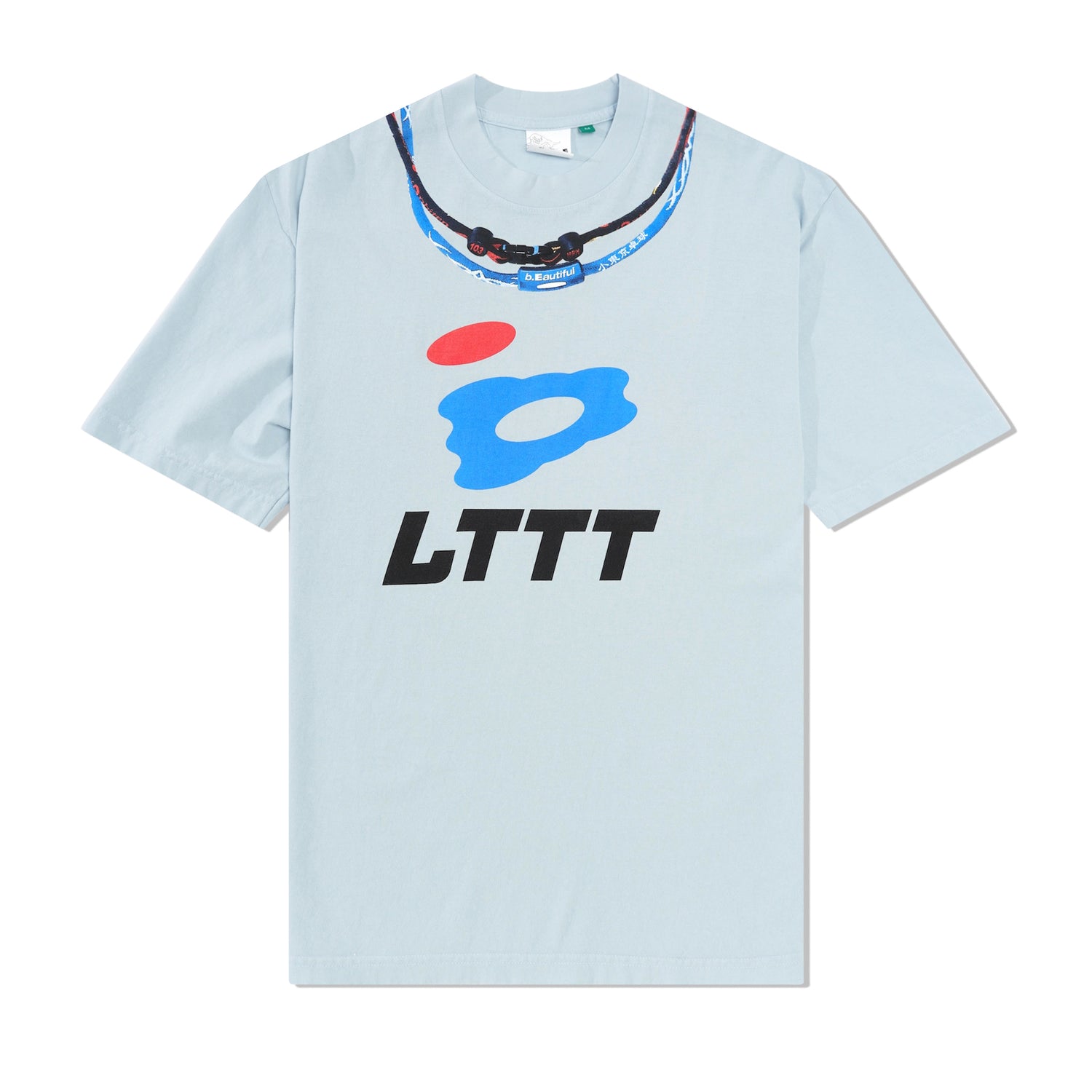 b.Eautiful x LTTT Joy Tee, Light Blue