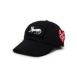 TTT Velcro Patch 6-Panel Cap, Black
