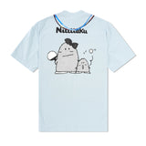b.Eautiful x LTTT Joy Tee, Light Blue