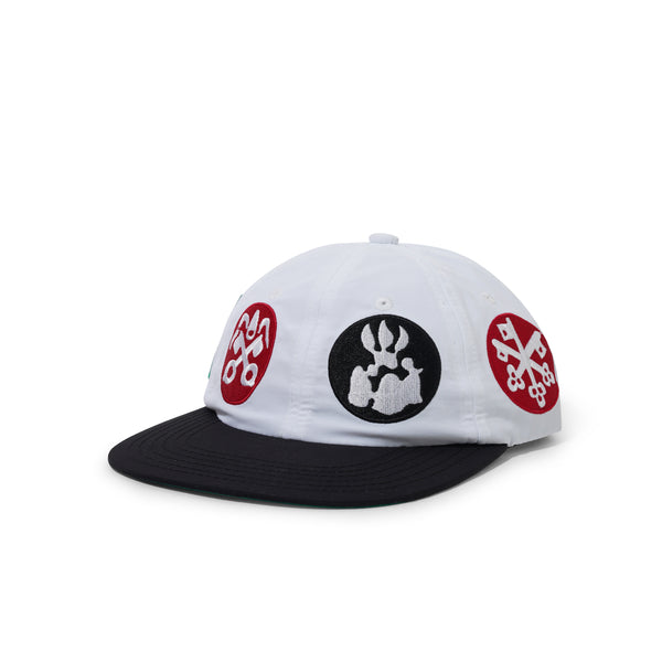 The Trilogy Tapes TTT 4 Marks Cap, White / Black / Green