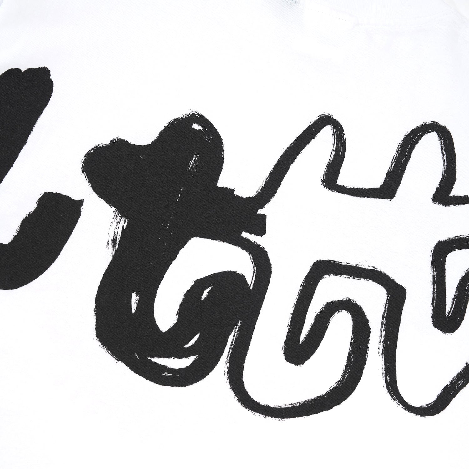 b.Eautiful x LTTT Puffy Fish Tee, White