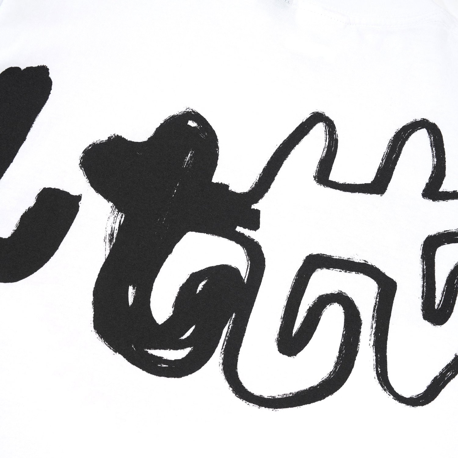 b.Eautiful x LTTT Puffy Fish Tee, White