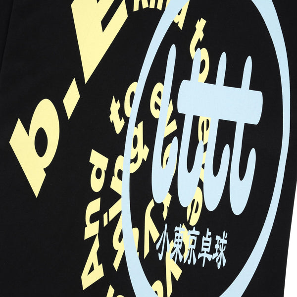 b.Eautiful b.Eautiful x LTTT Logos Tee, Black