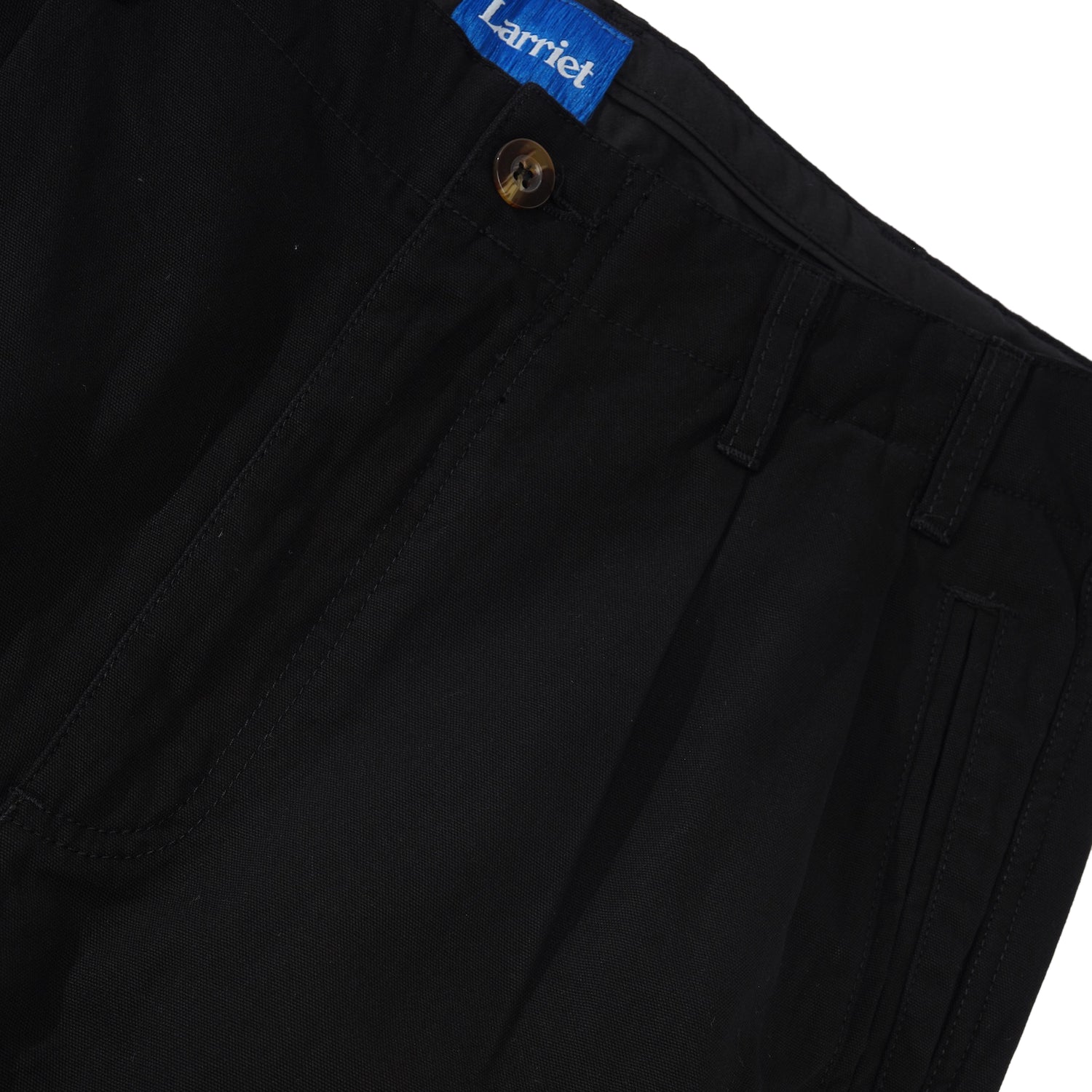 Pleated Pant, Black