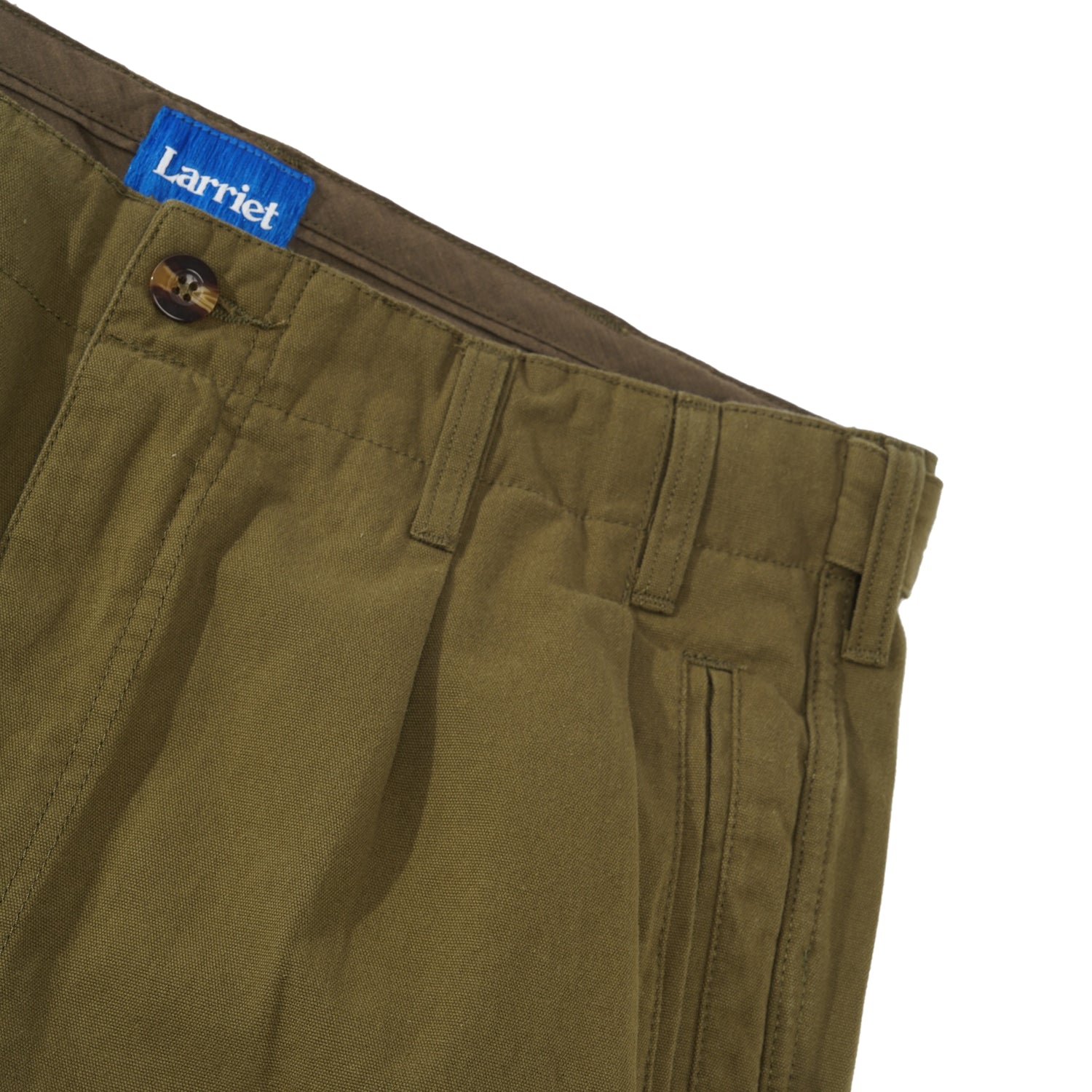 Pleated Pant, Olive