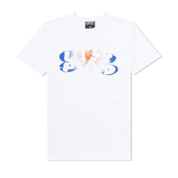 Lilypad Faded Logo Tee, White