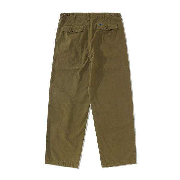 Larriet Pleated Pant, Olive