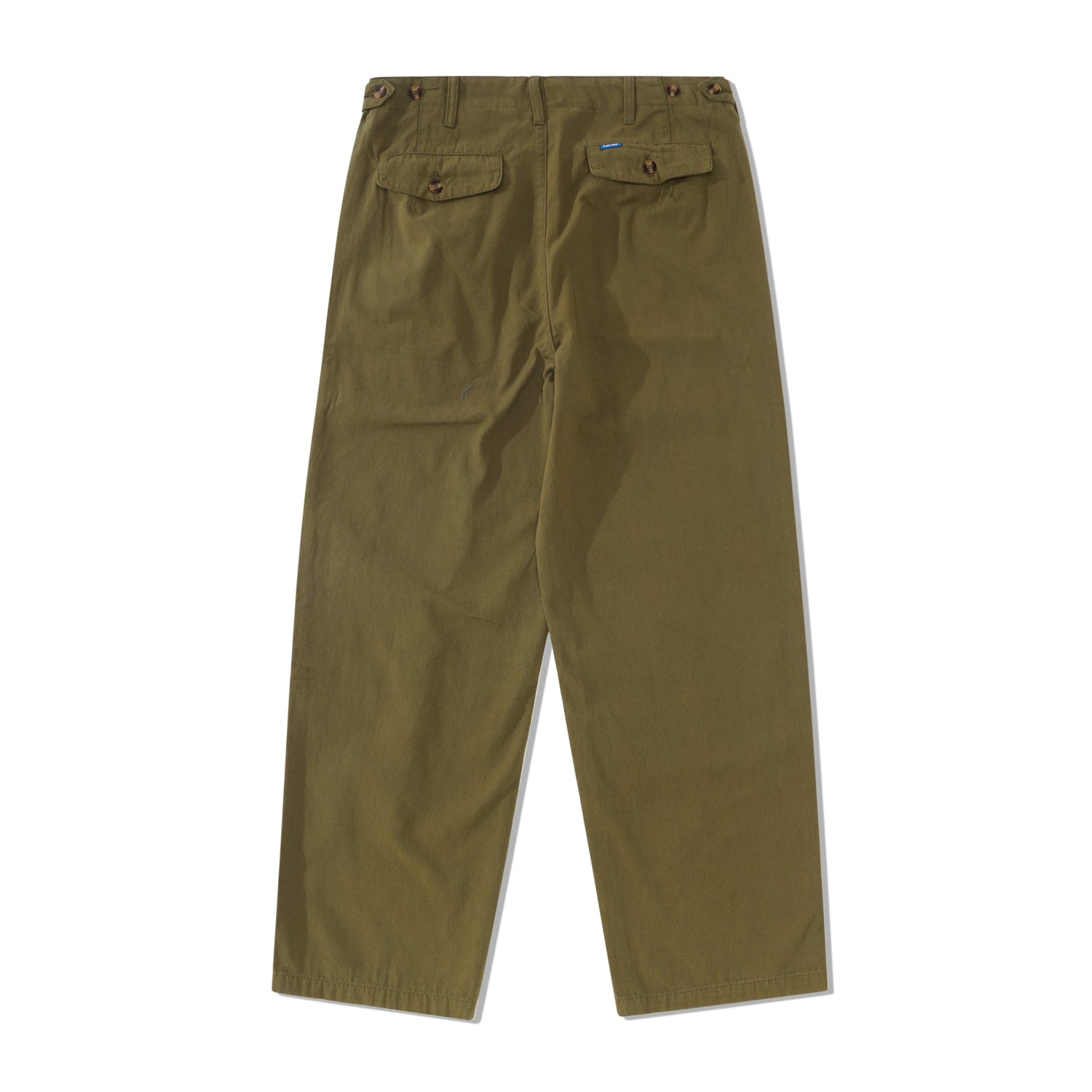 Pleated Pant, Olive