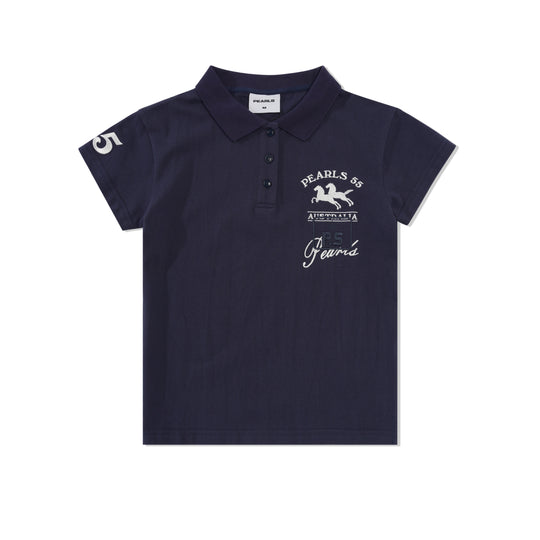 Saddle Femme Polo, Navy