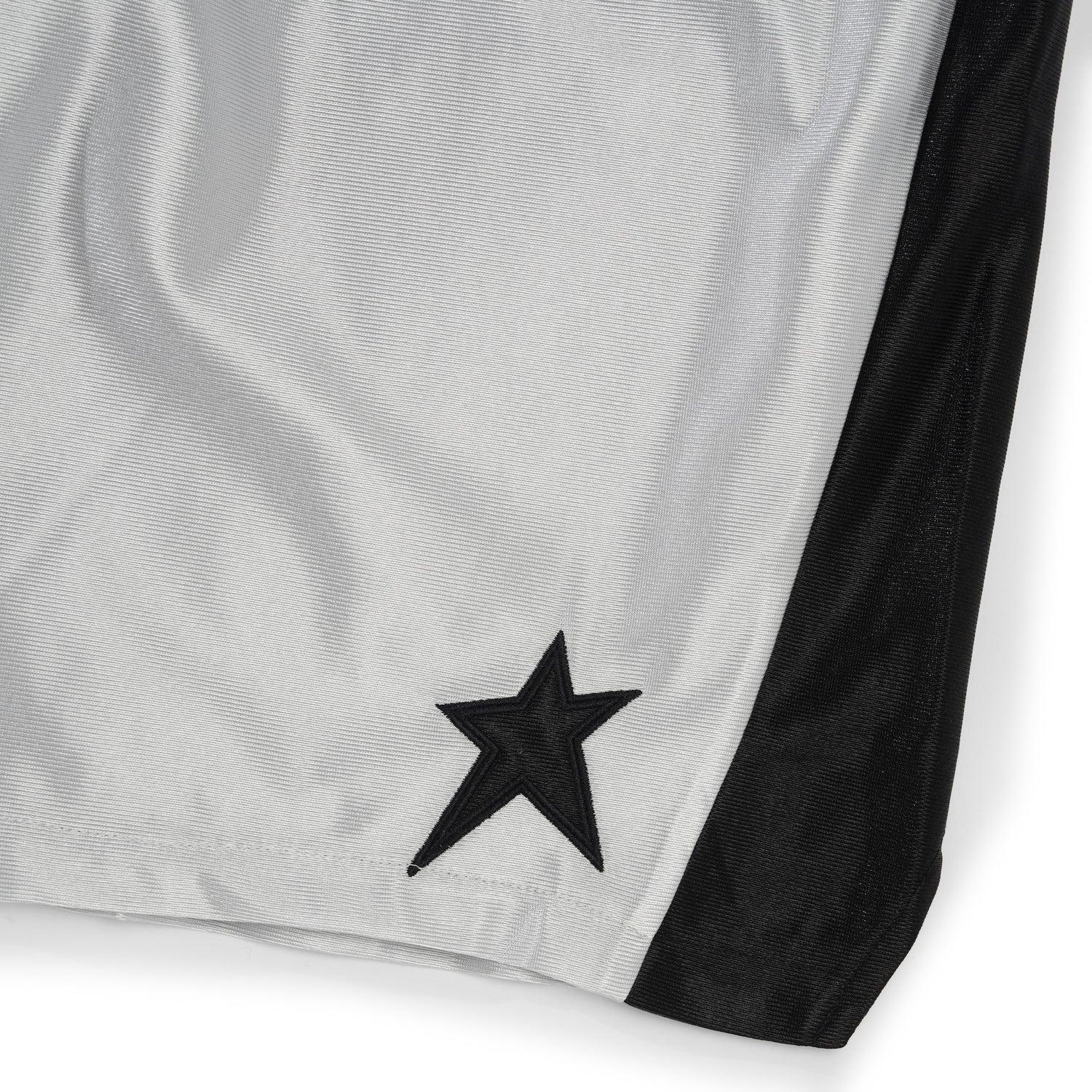 Star Basketball Shorts, Silver