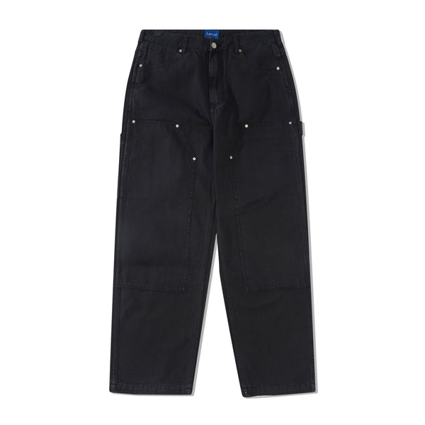 Larriet Double Knee Carpenter Pant, Used Black