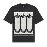 Tetris Teeth Tee, Black / Glow In The Dark