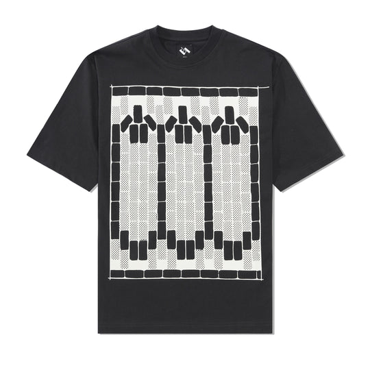 Tetris Teeth Tee, Black / Glow In The Dark