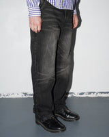 Utility Denim Jean V3, Black Washed