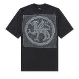 Filet Lace Tee, Black