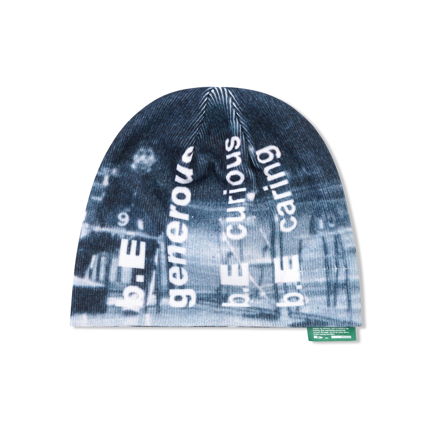 b.Eautiful x LTTT Generous Beanie, Black / White