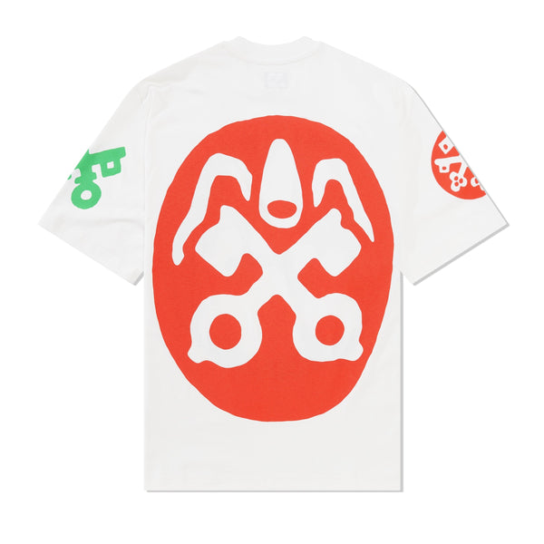 The Trilogy Tapes 4 Marks Tee, White