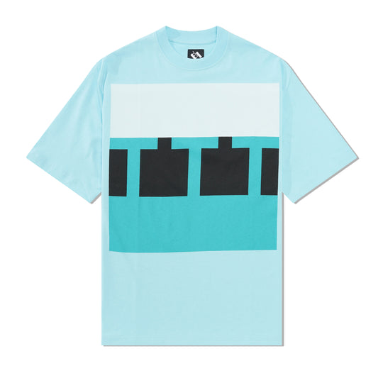 Block Tee, Blue