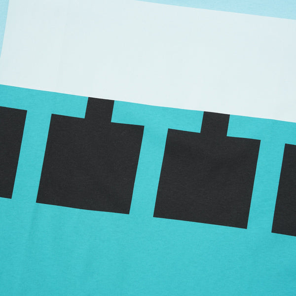 The Trilogy Tapes Block Tee, Blue