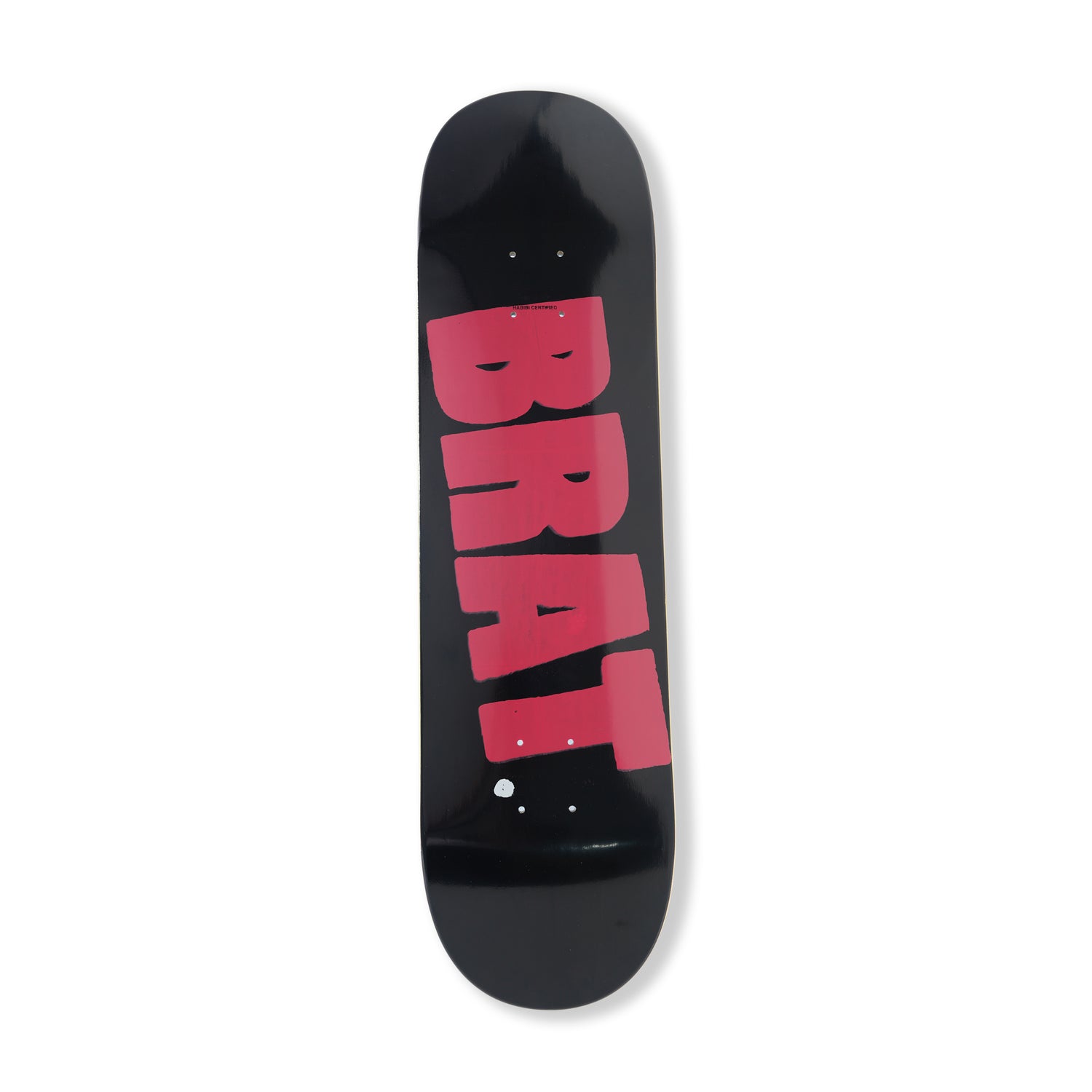 Brat Logo Deck, Black