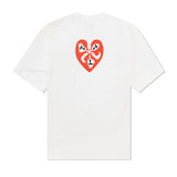 TTT Heart Tee, White