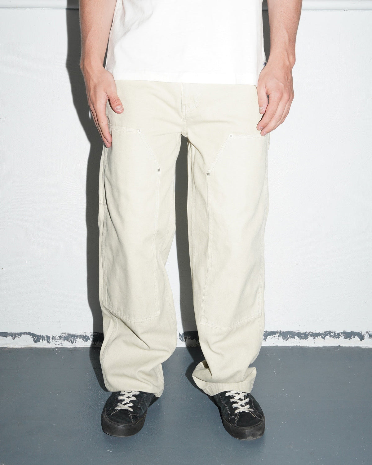 Double Knee Carpenter Pant, Used Natural