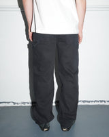 Double Knee Carpenter Pant, Used Black