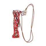 Bottle Bag Original, Brown / Red / Black
