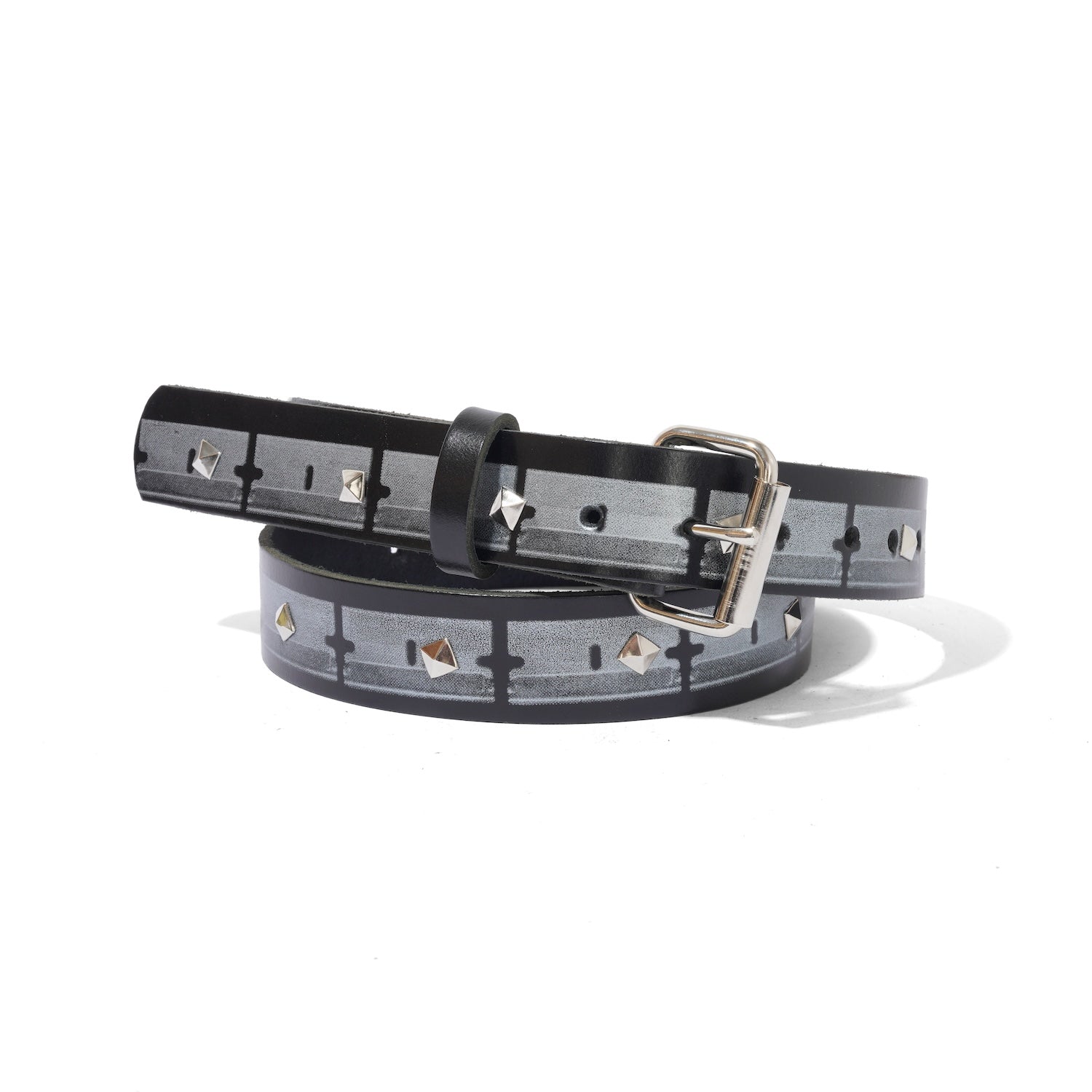 Razor Leather Belt, Black