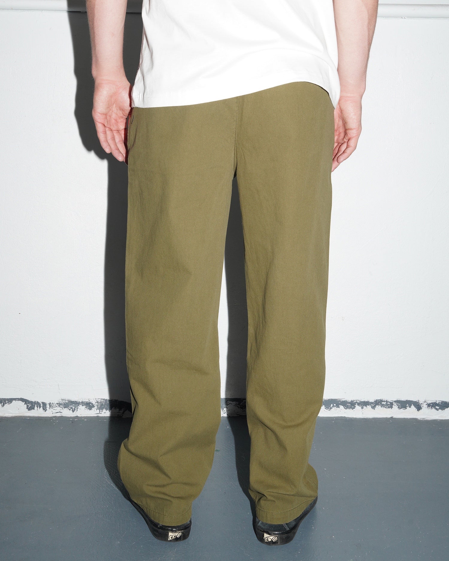 Pleated Pant, Olive