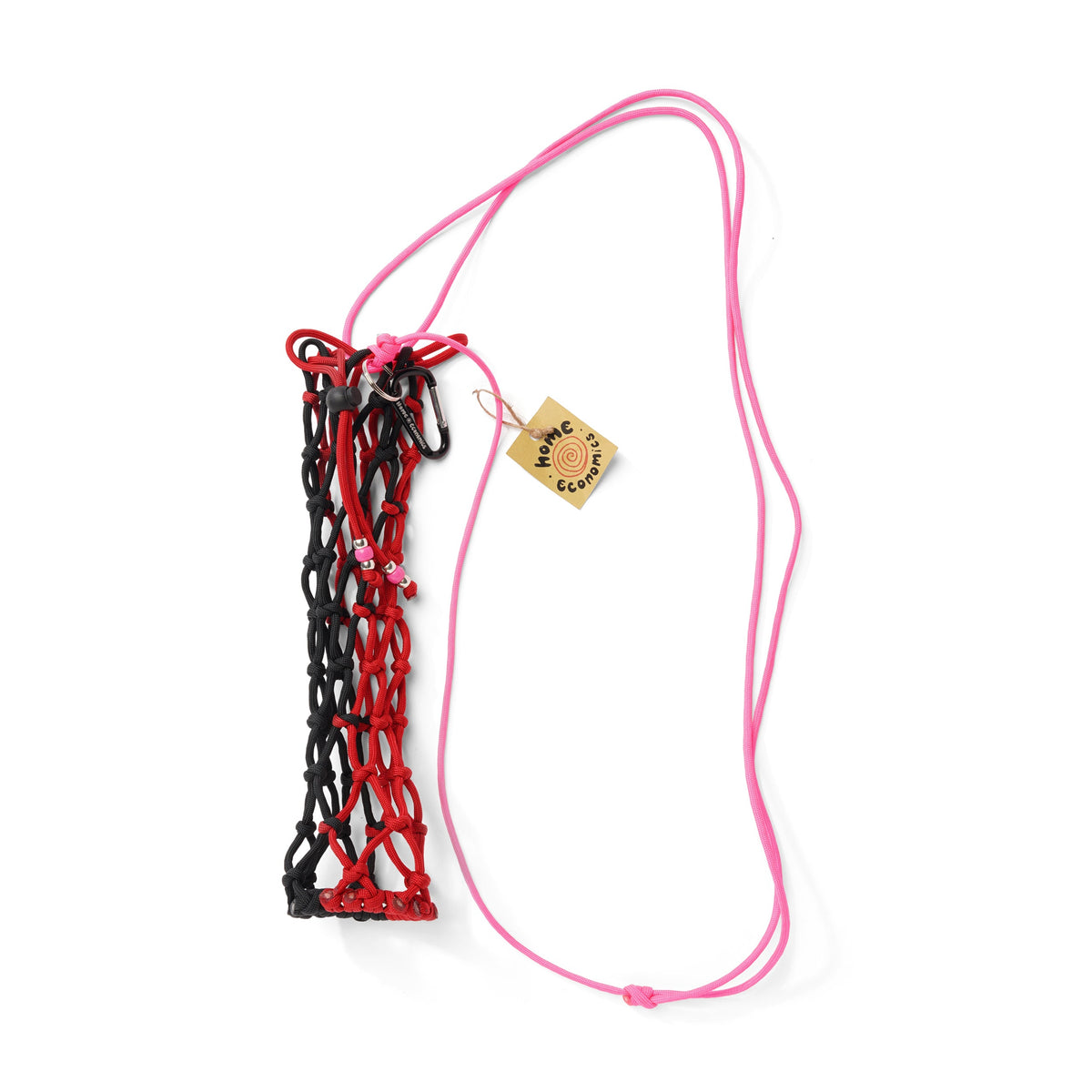 Bottle Bag Original, Red / Black / Pink