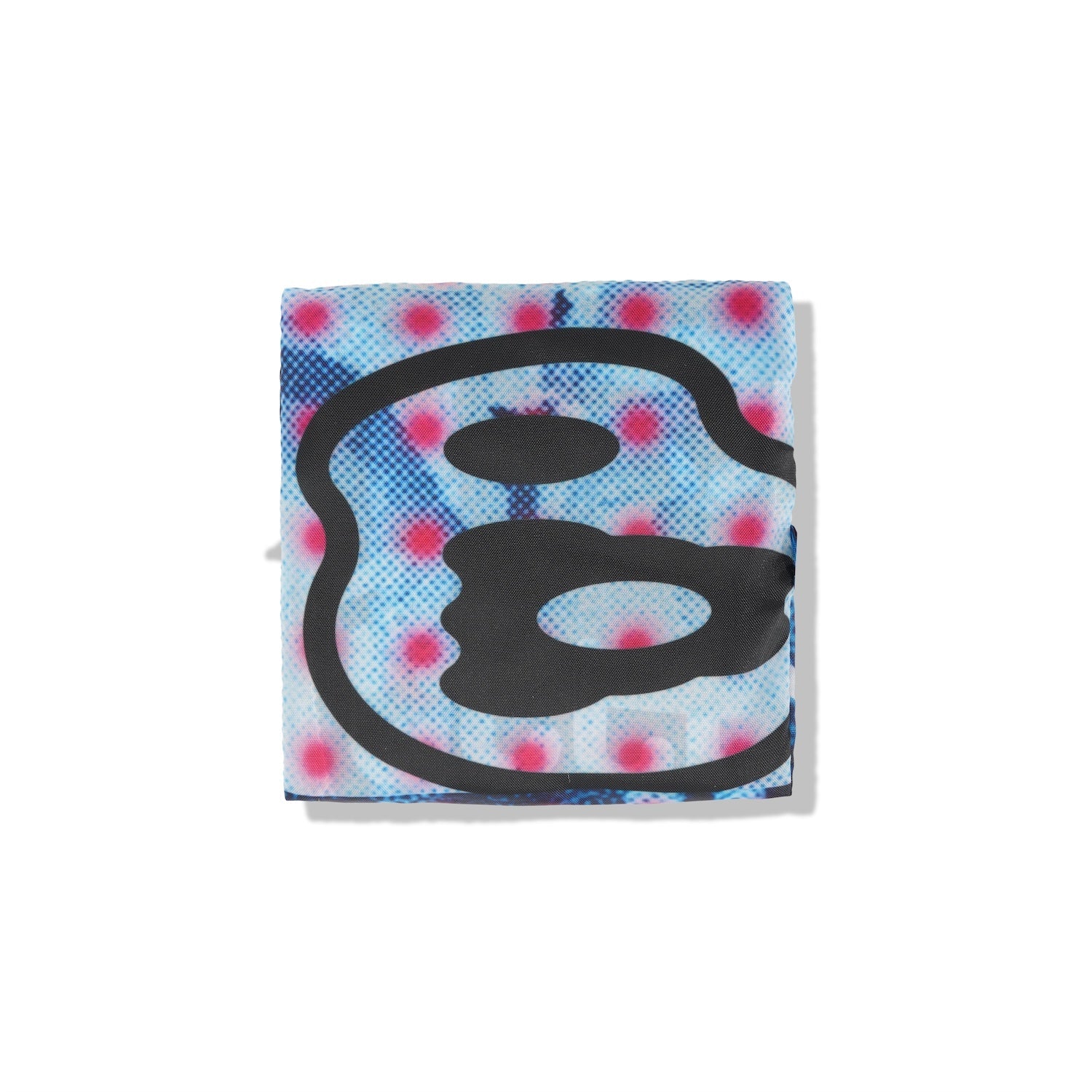 b.Eautiful x LTTT Dots Reusable Bag Mini, Blue / Pink