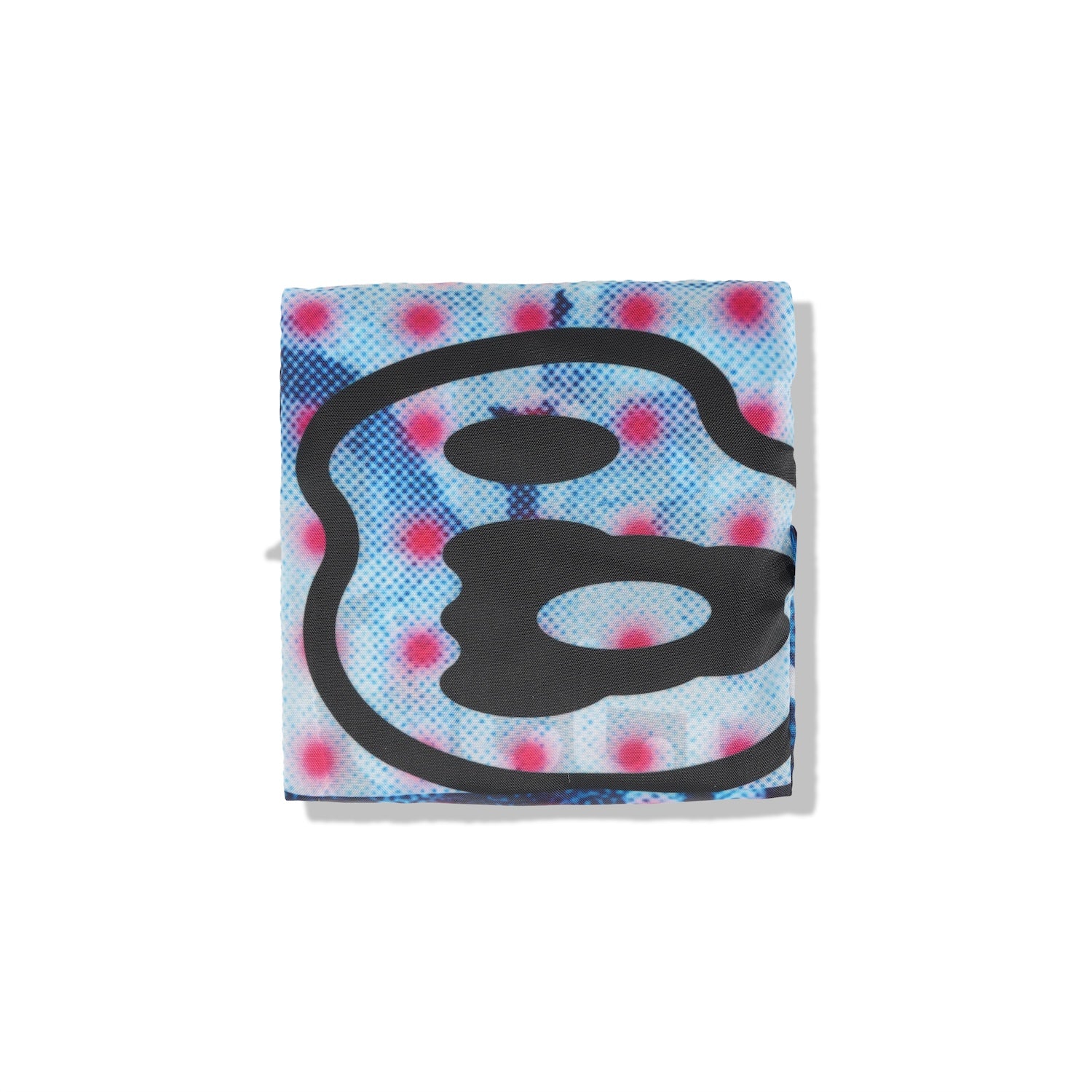 b.Eautiful x LTTT Dots Reusable Bag Mini, Blue / Pink