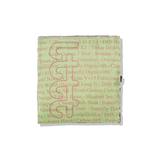b.Eautiful b.Eautiful x LTTT Times Reusable Bag, Black / Lime