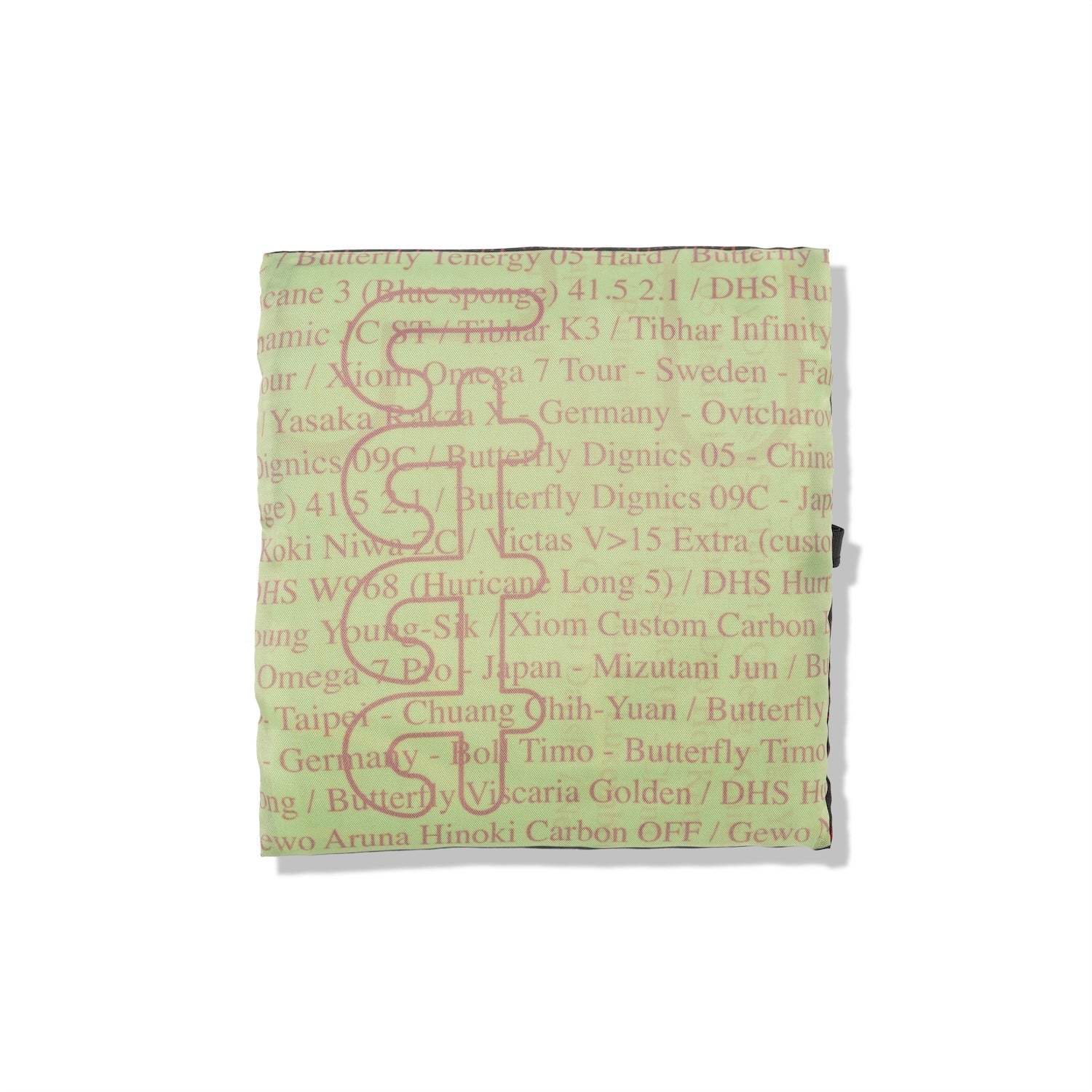 b.Eautiful x LTTT Times Reusable Bag, Black / Lime