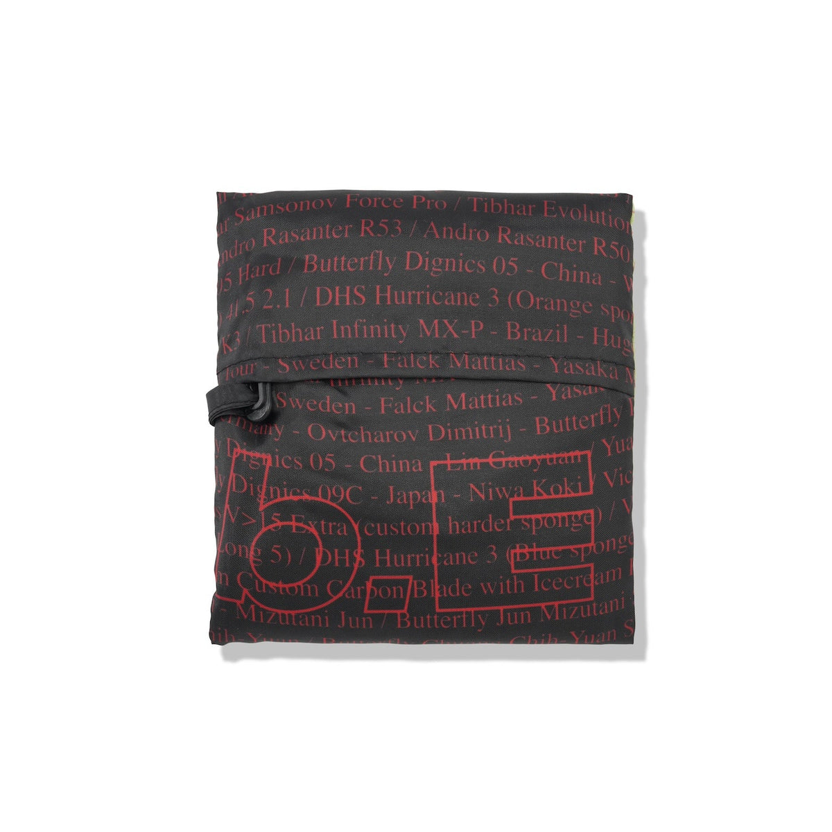 b.Eautiful x LTTT Times Reusable Bag, Black / Lime