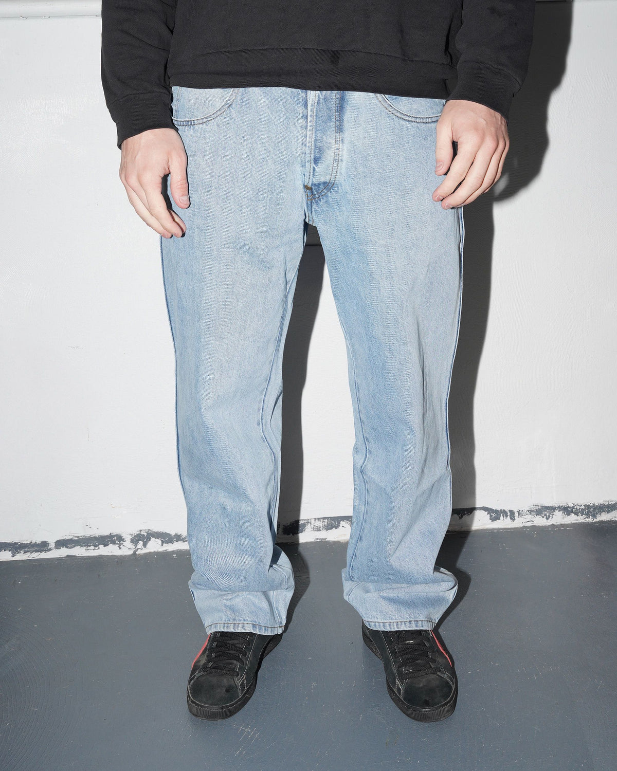 C-Star Flag Denim Jeans, Blue