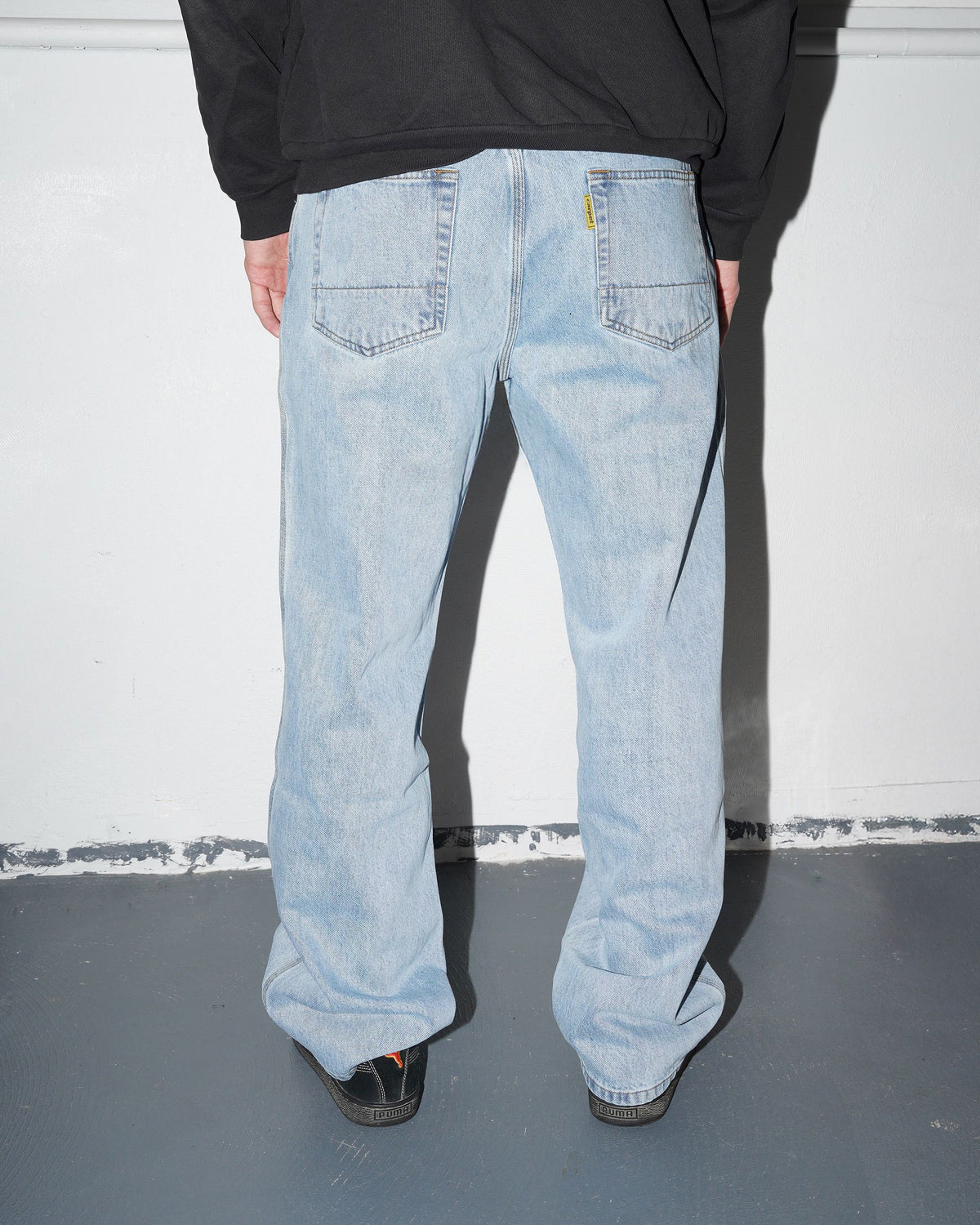 C-Star Flag Denim Jeans, Blue