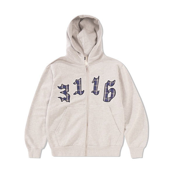 Always Do What You Should Do 3116 Premium Zip-Thru Pullover Hood, Grey