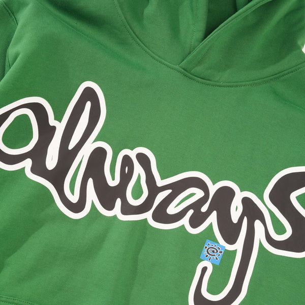 Always Do What You Should Do Snapper Rocks Pullover Hood, Green