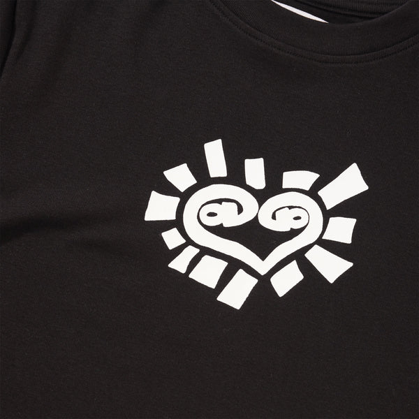 Always Do What You Should Do Baby He@rt Tee, Black
