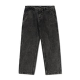 Workers Club Jeans, Grey Over-Dye