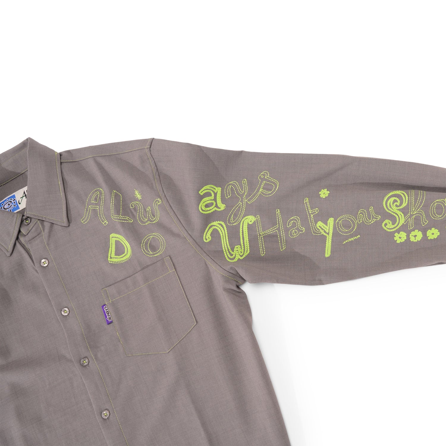 Handstyle L/S Shirt, Grey